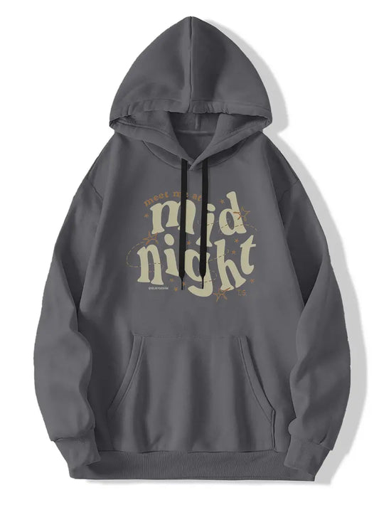 Meet Me At Midnight Hoodie Dark Grey